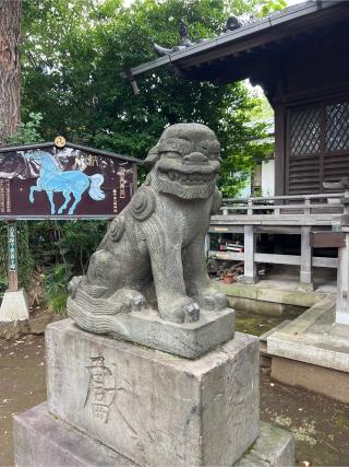 千束八幡神社（洗足池八幡神社）の参拝記録(⛩️🐍🐢まめ🐢🐍⛩️さん)