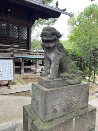 千束八幡神社（洗足池八幡神社）の参拝記録(⛩️🐍🐢まめ🐢🐍⛩️さん)