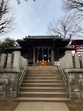 千束八幡神社（洗足池八幡神社）の参拝記録(色部優兎さん)