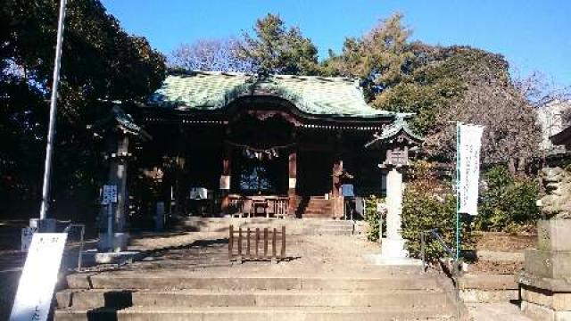 玉川神社（等々力玉川神社）の参拝記録2