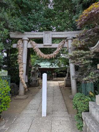 奥澤神社の参拝記録(はくすみさん)