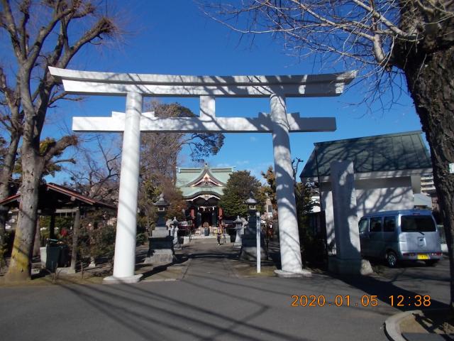 東京都世田谷区桜上水3-21-6 八幡神社（勝利八幡神社）の写真2