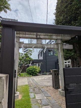 初音森神社の参拝記録(はくすみさん)