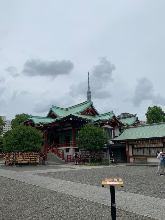 亀戸天神社の参拝記録(ヒーラーYumiko(ユミコ)さん)