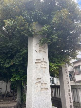 千住神社の参拝記録(⛩️🐍🐢まめ🐢🐍⛩️さん)