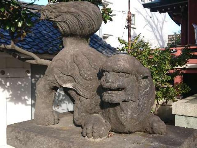 千住本氷川神社の参拝記録(🐺⛩️🐺さん)