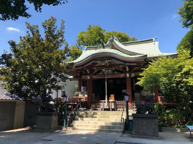 千住本氷川神社の参拝記録1