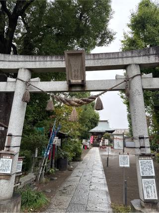 江北氷川神社の参拝記録(⛩️🐍🐢まめ🐢🐍⛩️さん)