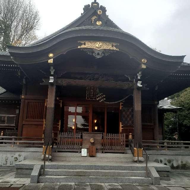 日枝神社の参拝記録(三毛猫さん)