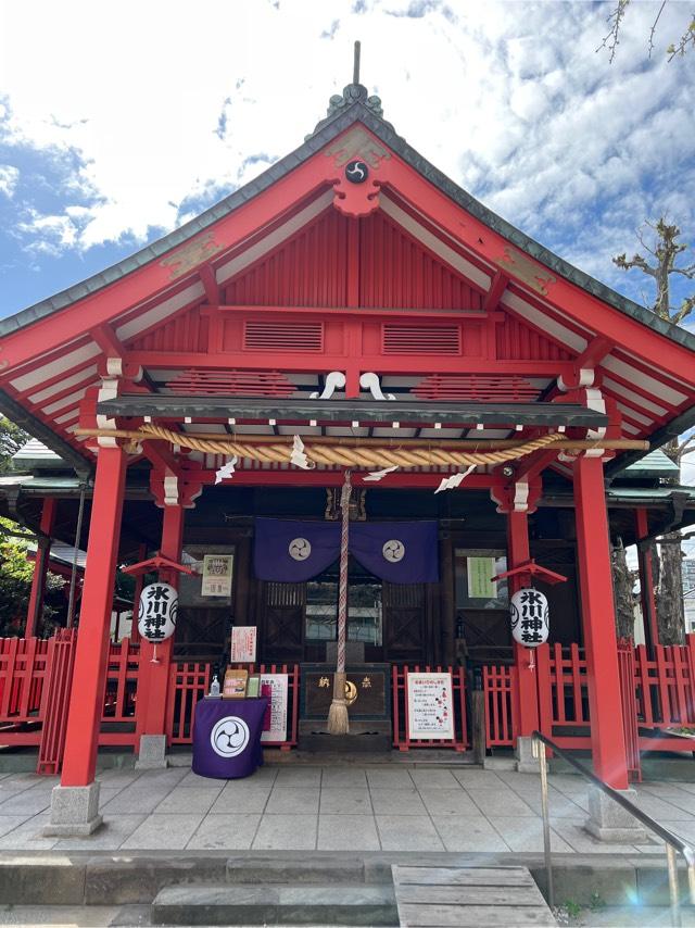葛飾氷川神社の参拝記録1