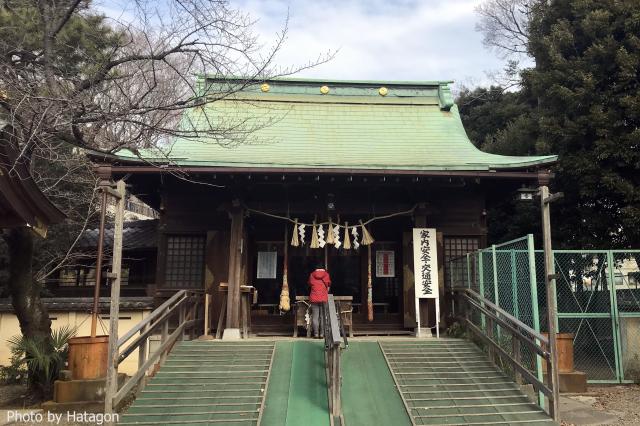 東京都江戸川区中央4-5-23 香取神社（間々井神社）の写真2