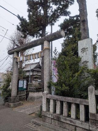 御霊神社（中井御霊神社）の参拝記録(はくすみさん)