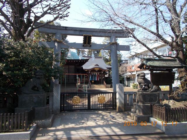 東京都新宿区上落合1-26-19 月見岡八幡神社の写真3