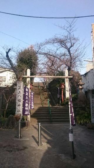 筑土八幡神社の参拝記録(小さな宝箱さん)