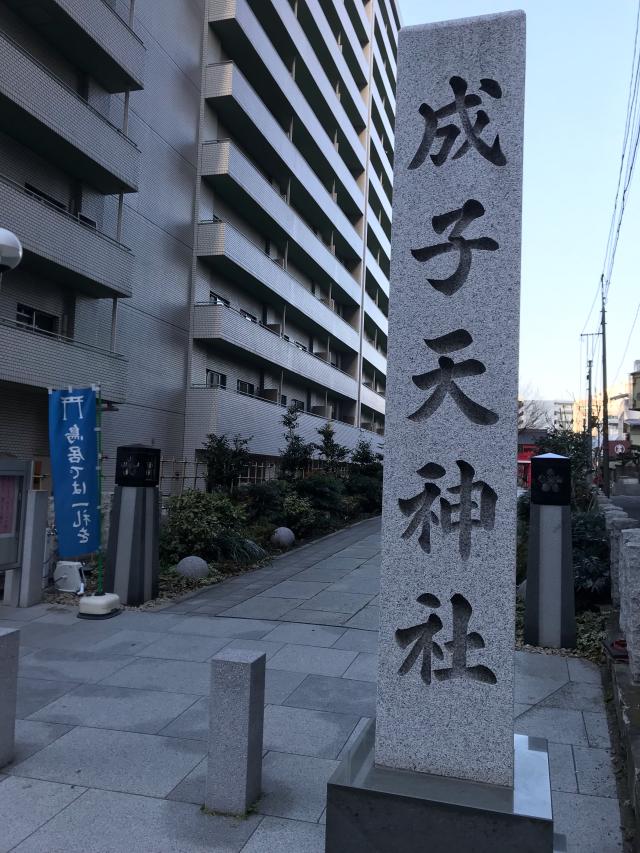 東京都新宿区西新宿8-14-10 成子天神社の写真2