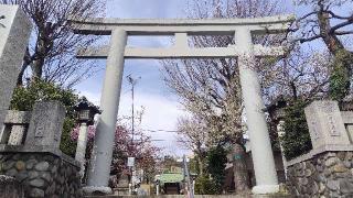 下落合氷川神社の参拝記録(オトギリルさん)