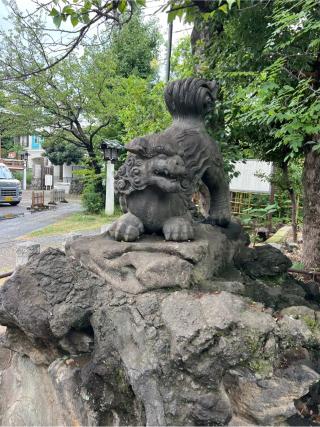 下落合氷川神社の参拝記録(⛩️🐍🐢まめ🐢🐍⛩️さん)