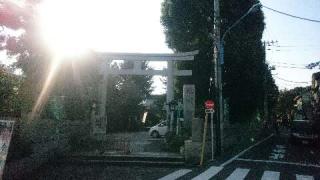 下落合氷川神社の参拝記録(小さな宝箱さん)