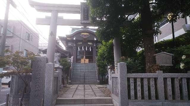 神楽坂若宮八幡神社の参拝記録(りんごぐみさん)