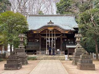 石神井氷川神社の参拝記録(バルタさん)