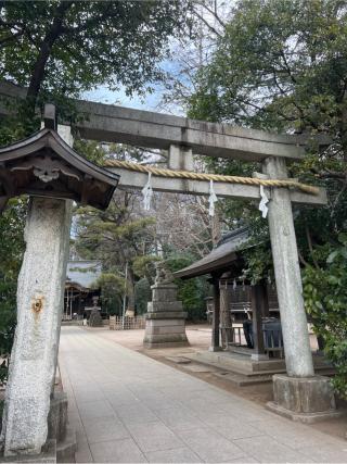 石神井氷川神社の参拝記録(⛩️🐍🐢まめ🐢🐍⛩️さん)