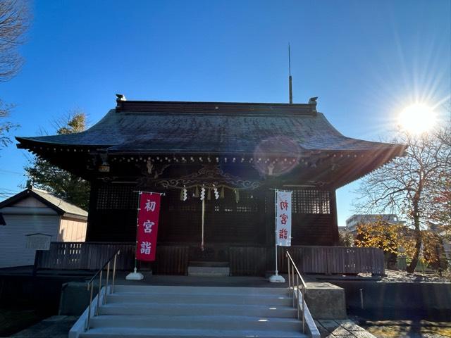 谷原氷川神社の参拝記録7