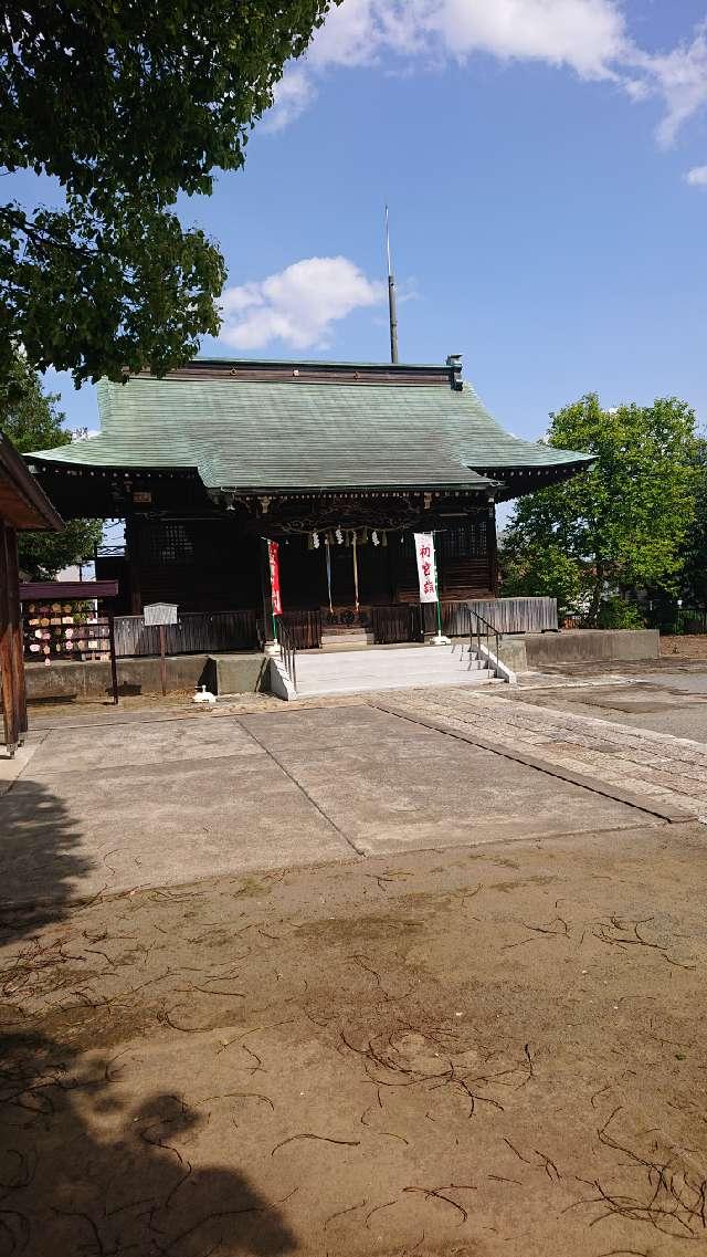 谷原氷川神社の参拝記録3