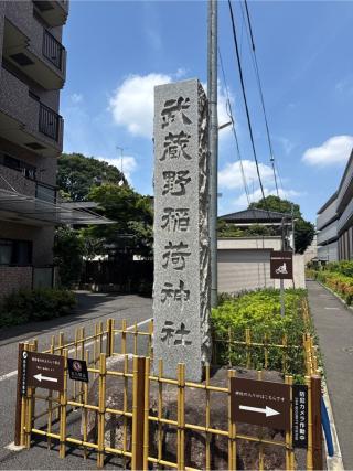 武蔵野稲荷神社の参拝記録(⛩️🎠🐢まめ🐢🎠⛩️さん)
