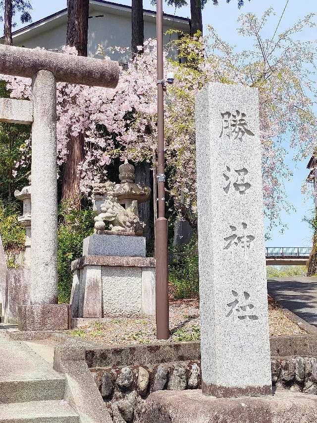 勝沼神社の参拝記録3
