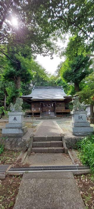 関戸熊野神社の参拝記録(まーぼーさん)