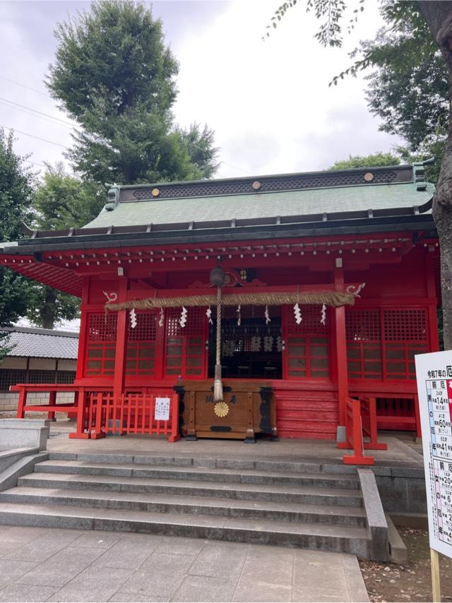 武蔵國一之宮 小野神社（本殿）の参拝記録1
