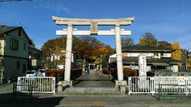 日吉神社（拝島山王社）の参拝記録(植木屋さん)