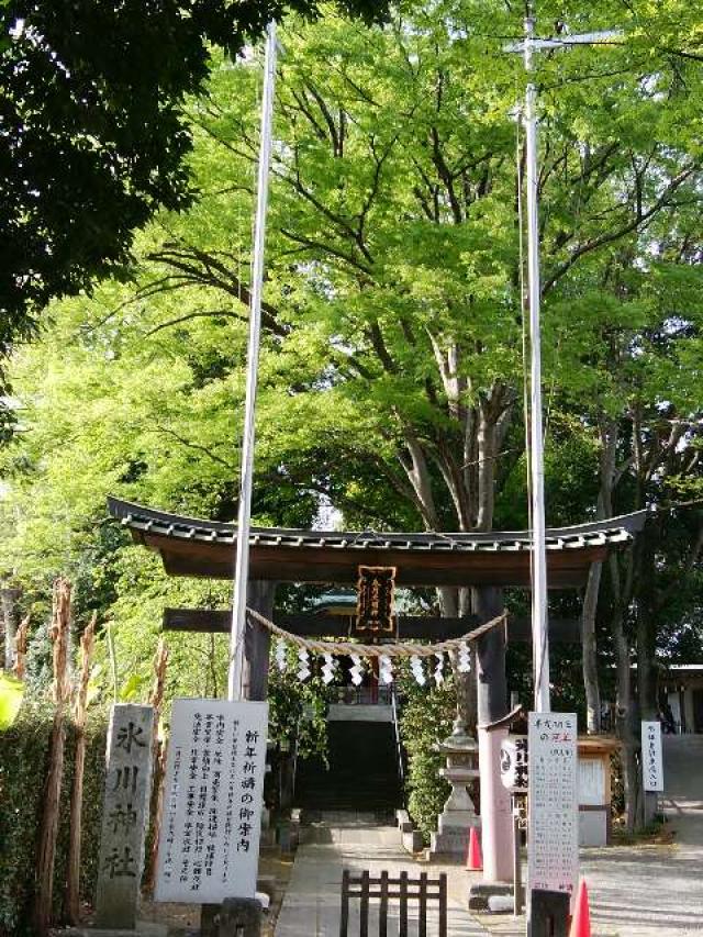 南沢氷川神社の参拝記録(さち・ミクさん)