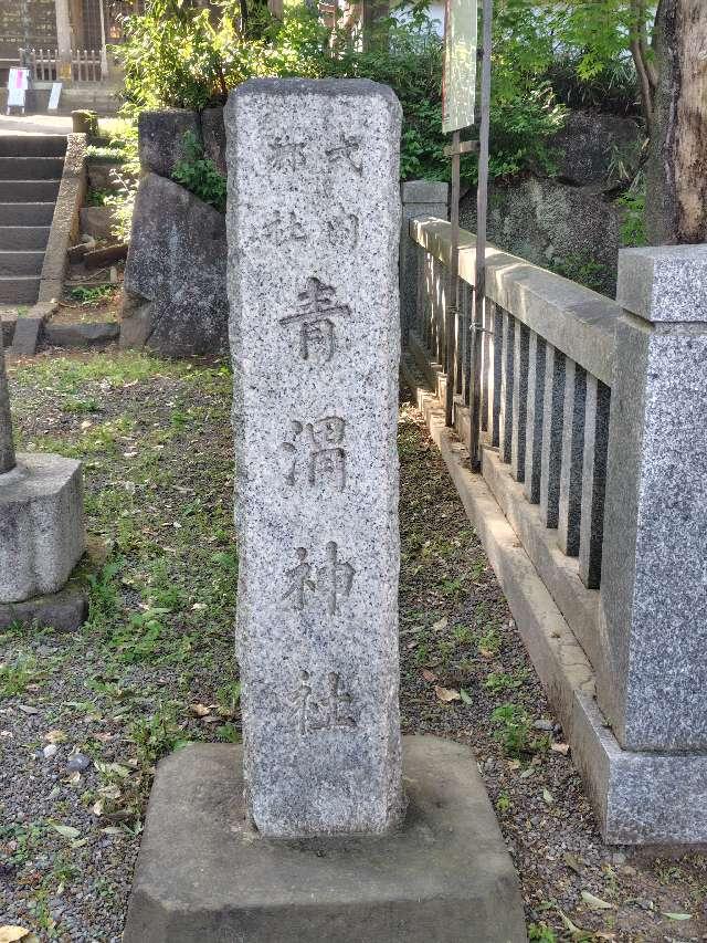 青渭神社の参拝記録8