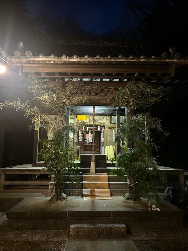 菅田 杉山社の参拝記録1