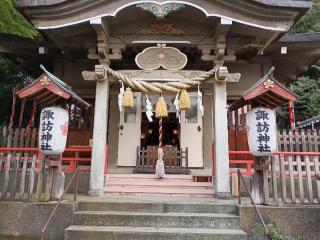諏訪神社の参拝記録(つるけんさん)