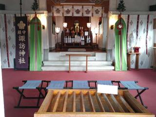 諏訪神社の参拝記録(つるけんさん)