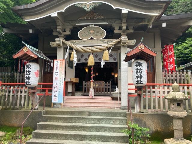 諏訪神社の参拝記録7