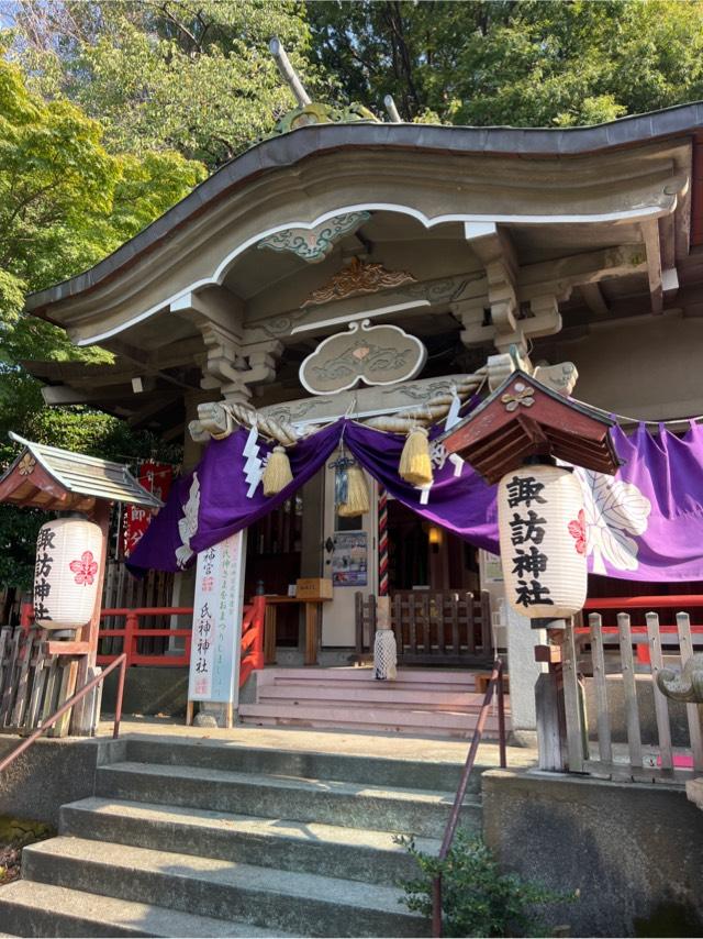 諏訪神社の参拝記録2