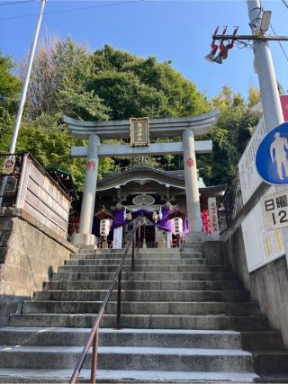 諏訪神社の参拝記録(⛩️🐍🐢まめ🐢🐍⛩️さん)