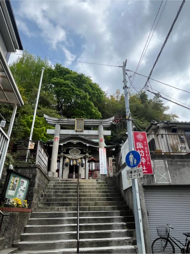 諏訪神社の参拝記録8
