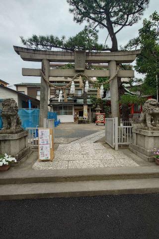 蒔田 杉山神社の参拝記録(ユウさん)