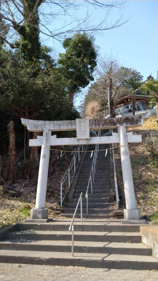 川島杉山神社の参拝記録1