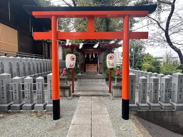 伏見稲荷社(星川杉山神社境内社)の参拝記録1