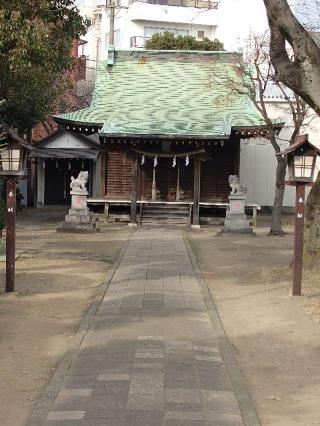 町屋神社の参拝記録(なまむぎさん)