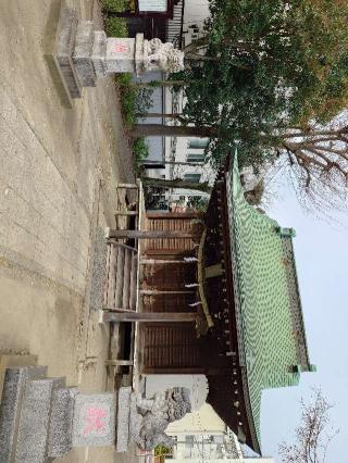 町屋神社の参拝記録(なまむぎさん)