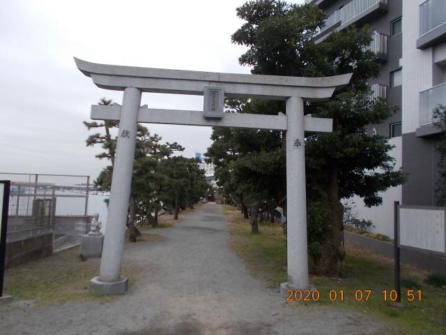 神奈川県横浜市金沢区瀬戸2 琵琶島神社（瀬戸神社摂社）の写真3