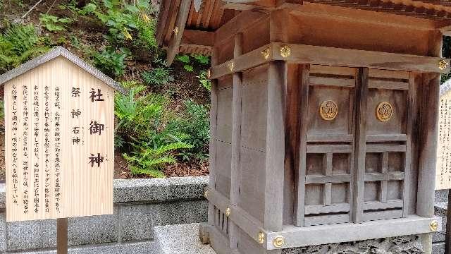 神奈川県横浜市港北区師岡町1137熊野神社 社御神(師岡熊野神社境内社)の写真1