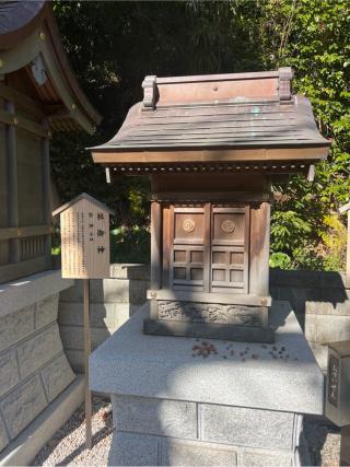 社御神(師岡熊野神社境内社)の参拝記録(⛩️🎠🐢まめ🐢🎠⛩️さん)