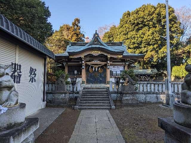 北新羽 杉山神社の参拝記録1